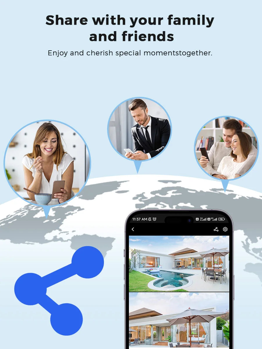 10MP 5K Dual Lens PTZ WIFI Camera Dual Screen 8MP Ai Human Detection Auto Tracking Wireless Outdoor Surveillance IP Camera O-KAM