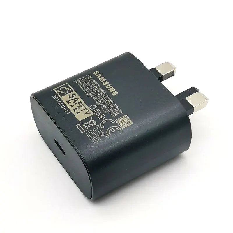 For Samsung 25W UK Plug Super Fast Charger Adapter For Galaxy Z Flip Fold 6 5 4 3 2 S24 S23 S22 S21 S20 Ultra FE A15 A25 A35 A55