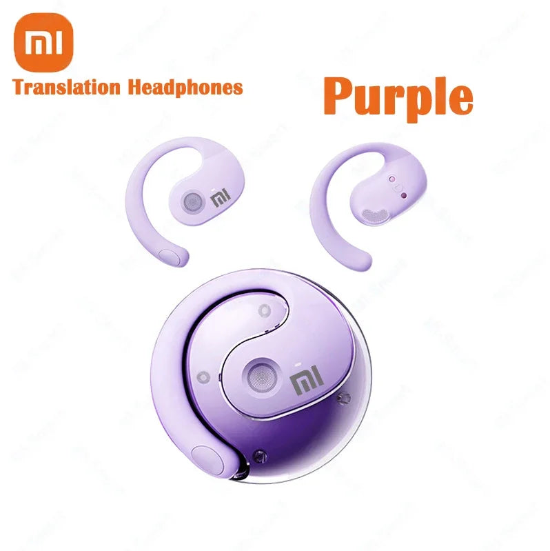 Xiaomi Translation Device Earphones Smart Earbuds Wireless Bluetooth Smart Translation Earbuds Real-time Translation Language