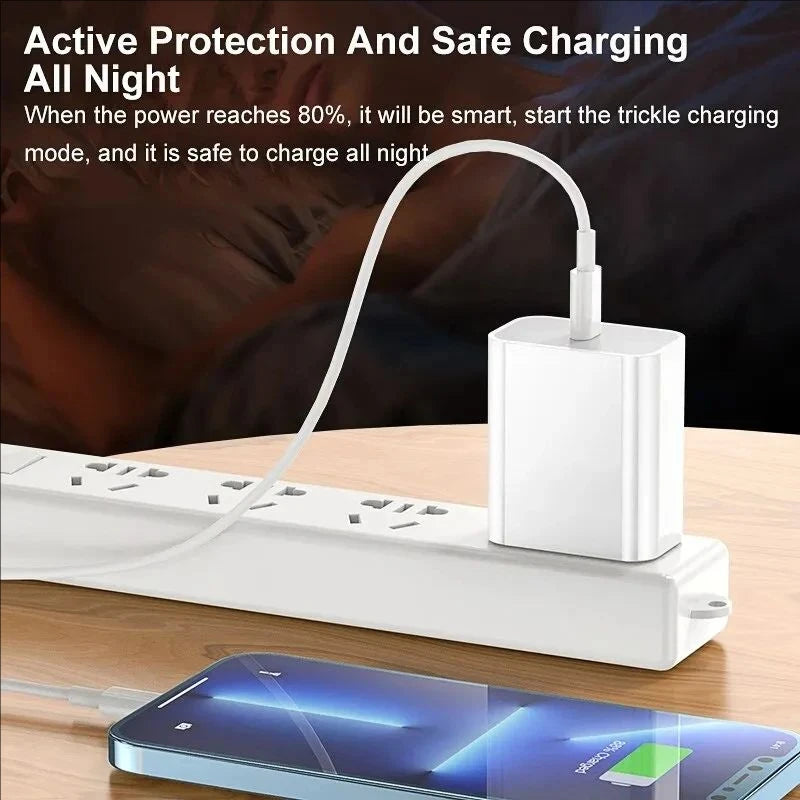 35W PD Fast Charging USB Cable For iPhone 11 12 13 Pro XS Max 7 8 14 Plus X XR SE Rapid Charge USB C Charger Data Line 1m 2m 3m