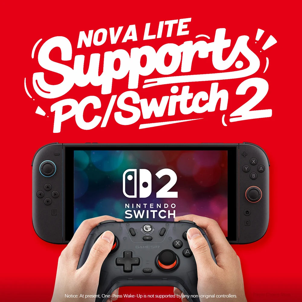 GameSir Nova Lite Gamepads PC Switch 2 Gaming Controller for Nintendo Switch 2 Switch Steam iOS Android Hall Effect Josticks