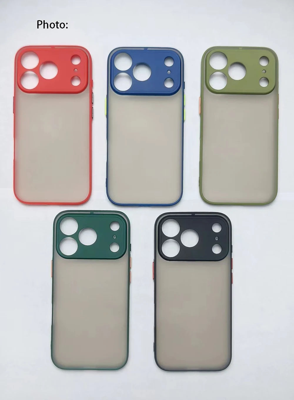 New Armor Bumper Shockproof Phone Case For Apple iPhone 17 Pro Max iphone17 Pro Max 17Pro 17 Air Silicone Hard Cover Capa