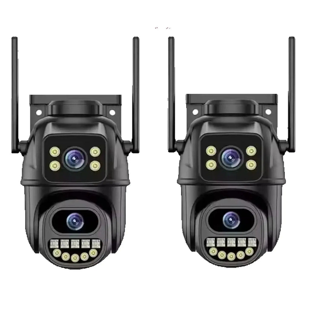 4K 8MP WiFi Surveillance Camera,AI Human Detect, Dual Lens, 4X Digital Zoom,  Outdoor Security PTZ IP Cameras
