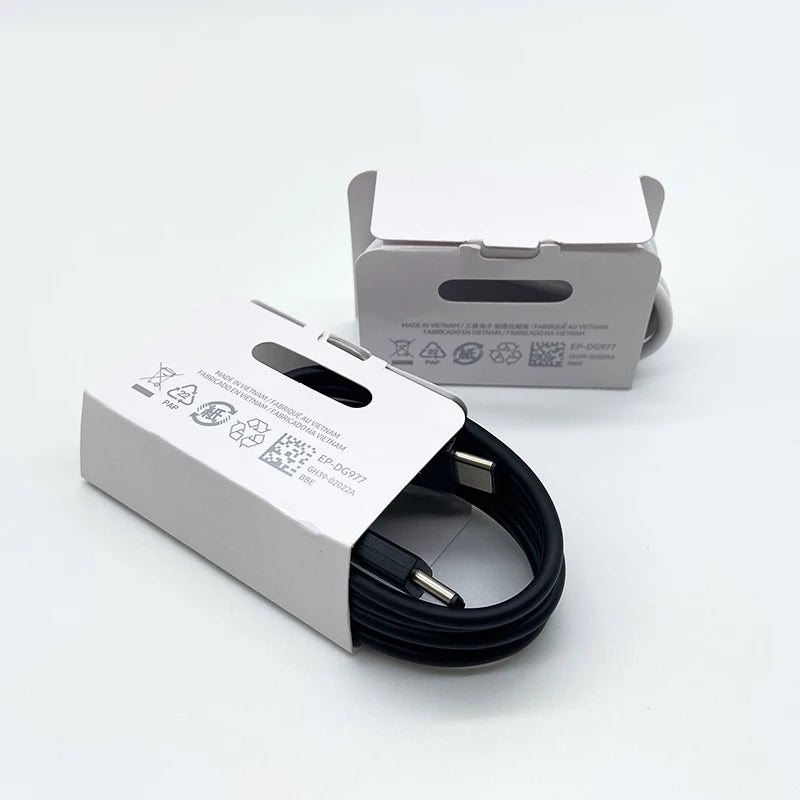 Samsung 25W US Plug Super Fast USB-C Charger PD Wall Power Adapter For Galaxy S24 S23 S22 S21 S20 Plus Note 20 Ultra A54 A56 A55