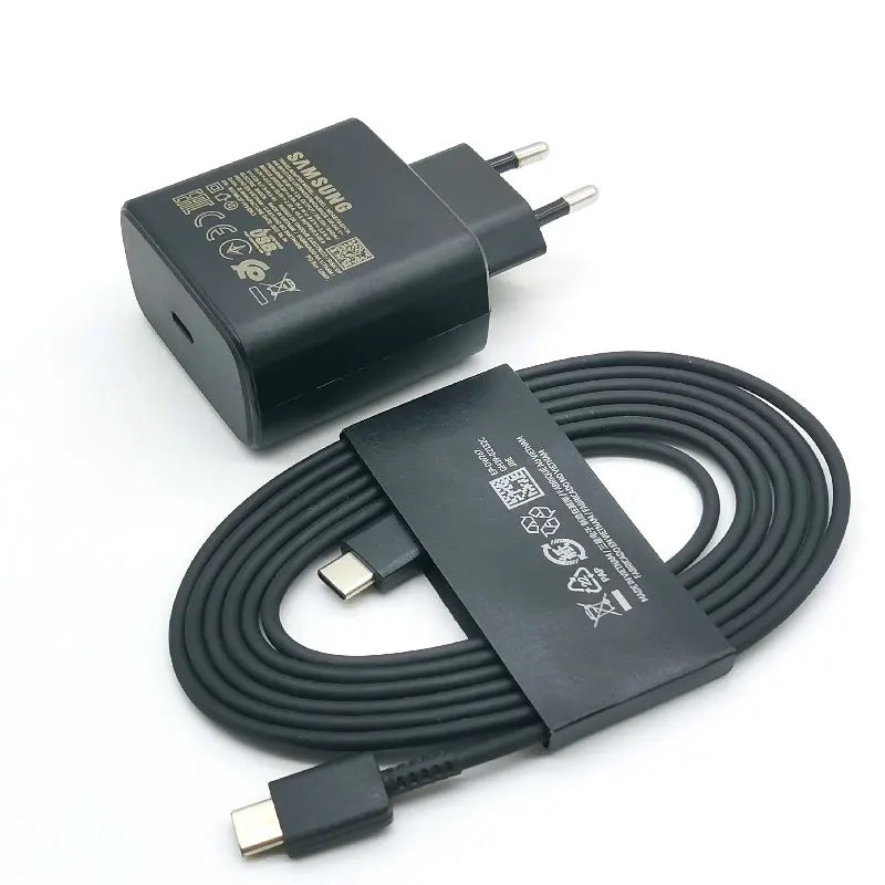 Samsung 45W PD Charger Super Fast Charge Adapter Type C Cable For Galaxy S24 S23 S22 S21 S20 Note20 Ultra Z Flip Fold 6 5 4 3 2