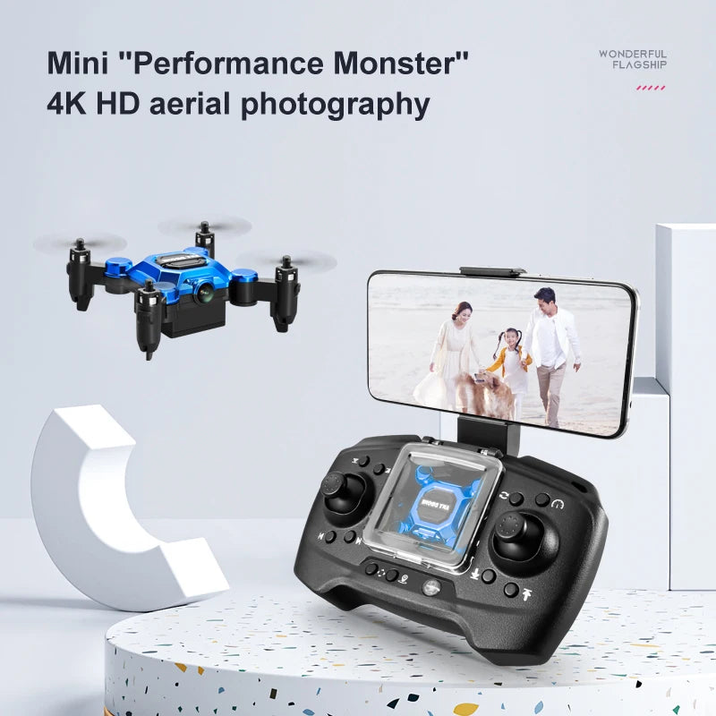 K04 Mini Folding Storage Aircraft Mini Drone Aerial Photography High Definition Explosive drone 4k profesional mavic air2
