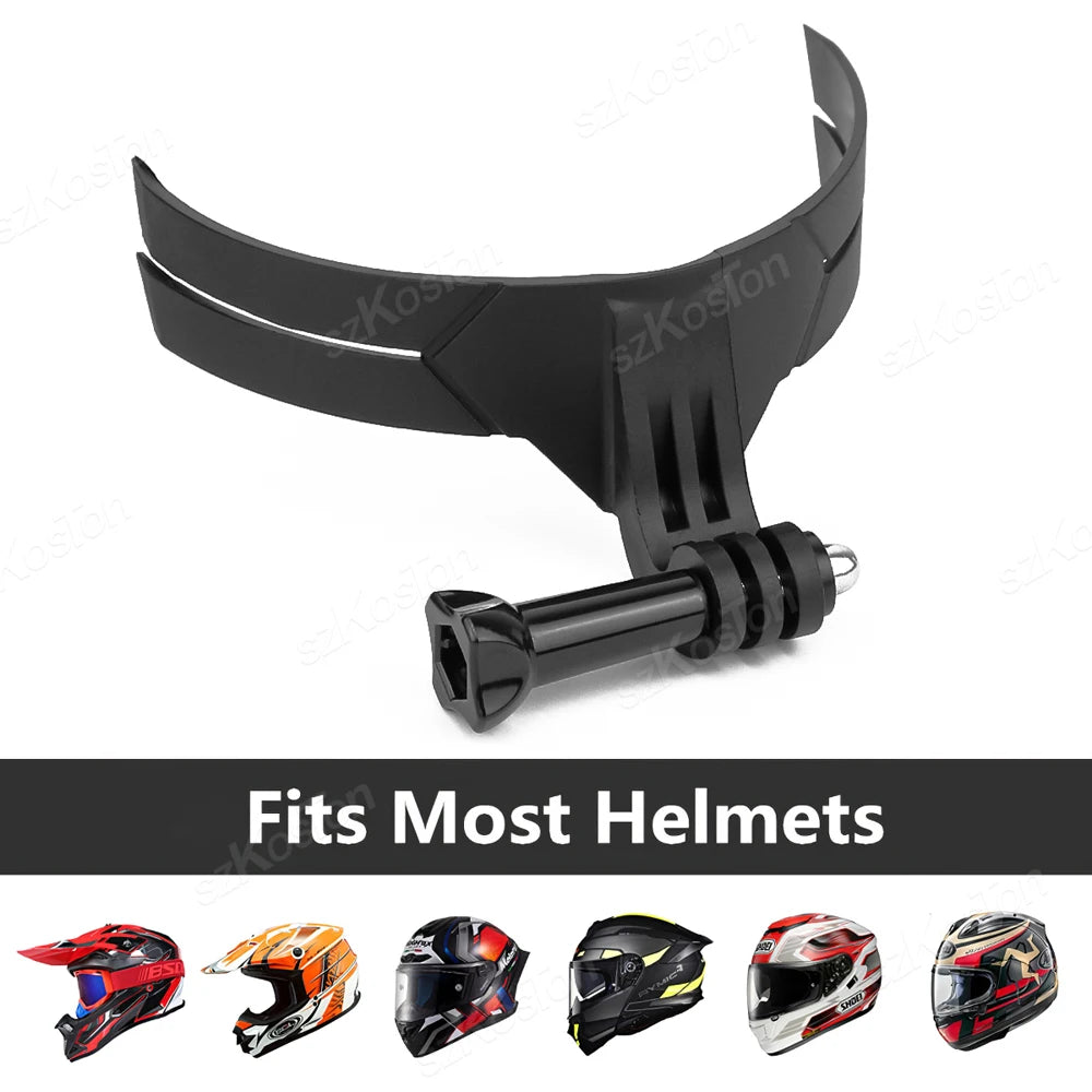Motorcycle Helmet Chin Stand Mount Holder for DJI Action 5 4 Full Face Holder for GoPro 13 12 11 10 9 8 Action Camera Accessory