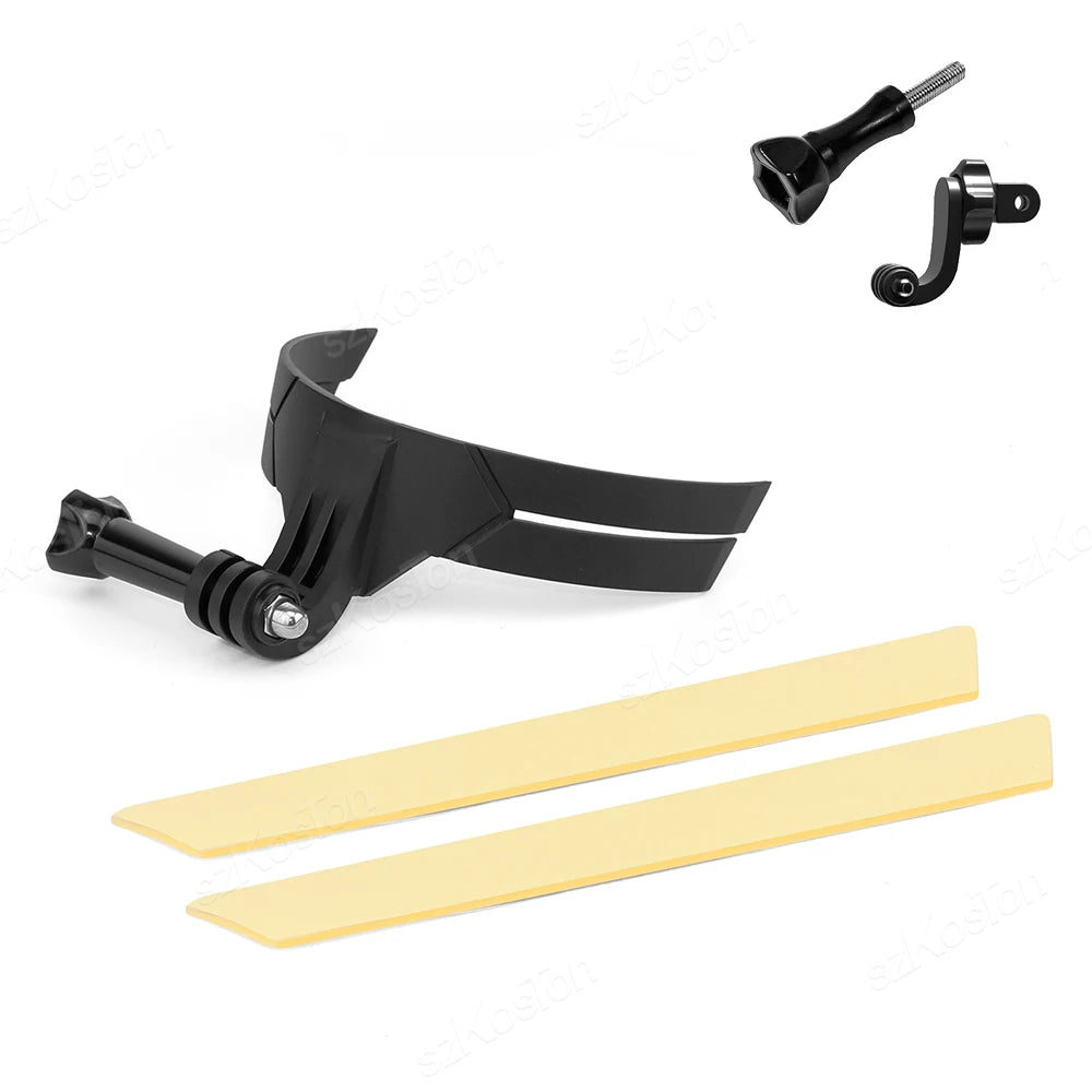Motorcycle Helmet Chin Stand Mount Holder for DJI Action 5 4 Full Face Holder for GoPro 13 12 11 10 9 8 Action Camera Accessory