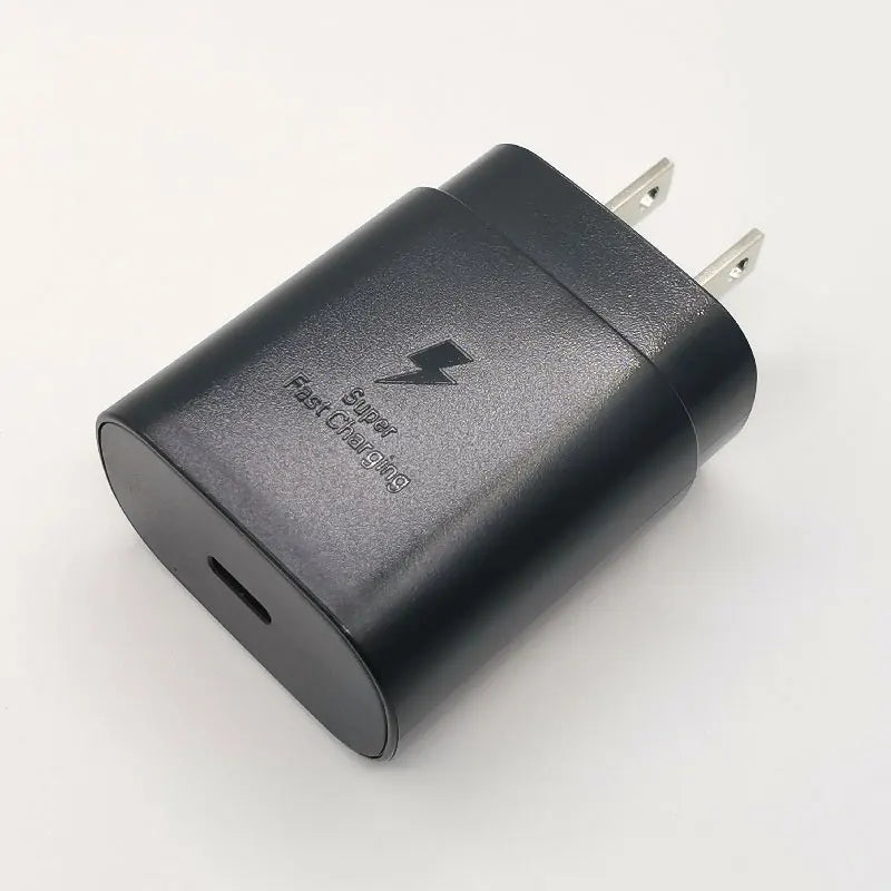For Samsung Z Flip Fold 6 5 4 3 2 25W US Plug Charger Super Fast Charging Adapter For Galaxy S20 S21 S22 S23 S24 A15 A25 A35 A55